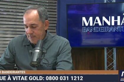Rádio Bandeirantes cita pesquisa realizada pela Paraná Pesquisas em São Paulo.