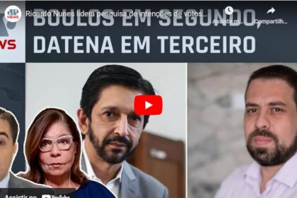 Jornal Floripa cita pesquisa realizada pela Paraná Pesquisas em São Paulo.