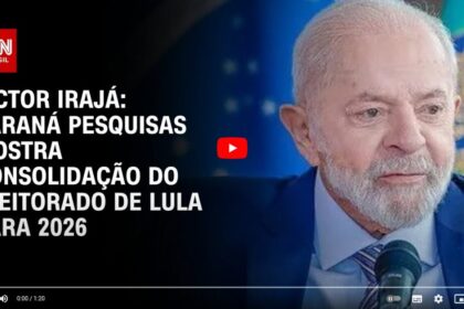 CNN Brasil cita pesquisa realizada pela Paraná Pesquisas.
