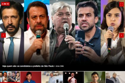 CNN Brasil cita pesquisa realizada pela Paraná Pesquisas em São Paulo.