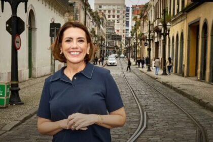 Suzano TV cita pesquisa realizada pela Paraná Pesquisas em Santos.