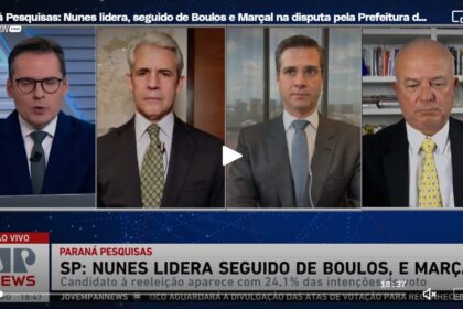 MSN cita pesquisa realizada pela Paraná Pesquisas em São Paulo.