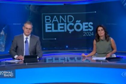 Jornal da Band cita pesquisa realizada pela Paraná Pesquisas em São Paulo.