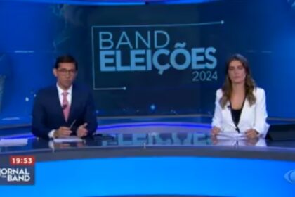 Jornal da Band cita pesquisa realizada pela Paraná Pesquisas em São Paulo.