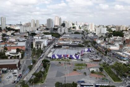 Band cita pesquisa realizada pela Paraná Pesquisas em Diadema.
