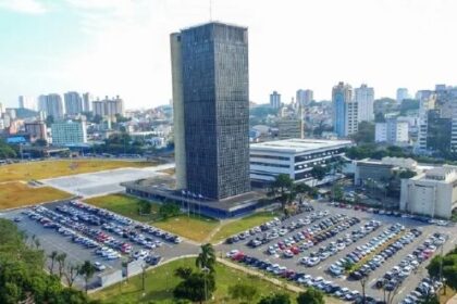 Band cita pesquisa realizada pela Paraná Pesquisas em São Bernardo do Campo.