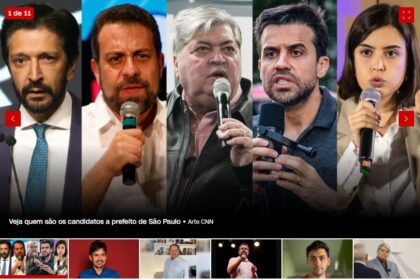 CNN Brasil cita pesquisa realizada pela Paraná Pesquisas em São Paulo.