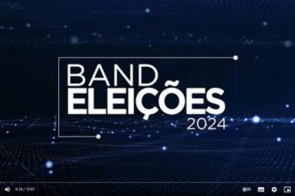 Band cita pesquisa realizada pela Paraná Pesquisas em São Paulo.