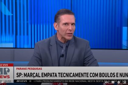 Jovem Pan News cita pesquisa realizada pela Paraná Pesquisas em São Paulo.
