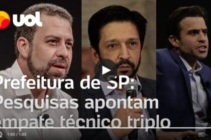 BOL Notícias cita pesquisa realizada pela Paraná Pesquisas em São Paulo.