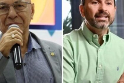 Transmissão Política cita pesquisa realizada pela Paraná Pesquisas em Aparecida de Goiânia.