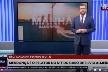 Band cita pesquisa realizada pesquisa realizada pela Paraná Pesquisas em São Paulo.