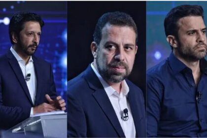 Band cita pesquisa realizada pesquisa realizada pela Paraná Pesquisas em São Paulo.