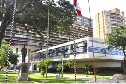 Band cita pesquisa realizada pesquisa realizada pela Paraná Pesquisas em Marília.