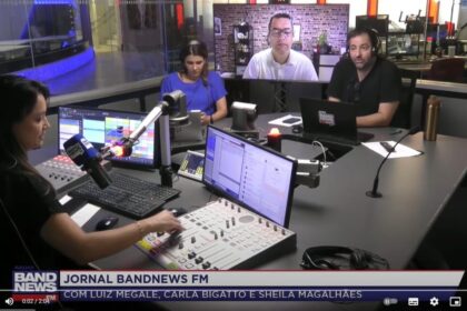 Rádio Band News FM cita pesquisa realizada pela Paraná Pesquisas nos Estados Unidos.