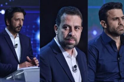 Band cita pesquisa realizada pela Paraná Pesquisas em São Paulo.