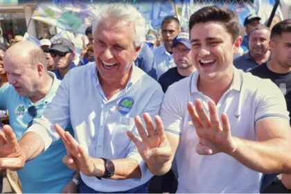 Jornal Democrático cita pesquisa realizada pela Paraná Pesquisas em Luziânia.
