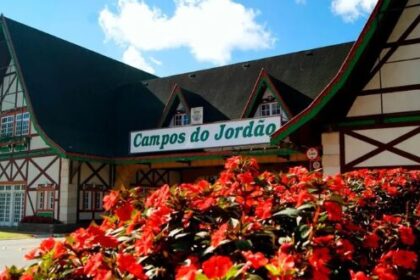 Band cita pesquisa realizada pela Paraná Pesquisas em Campos do Jordão.
