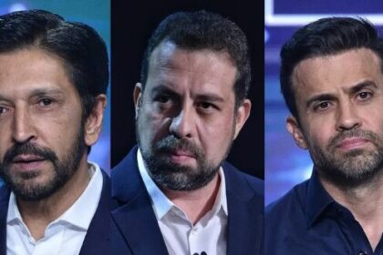 Band cita pesquisa realizada pela Paraná Pesquisas em São Paulo.
