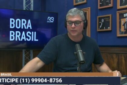 Band cita pesquisa realizada pela Paraná Pesquisas em São Paulo.