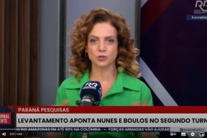 Rádio Bandeirantes cita pesquisa realizada pela Paraná Pesquisas em São Paulo.