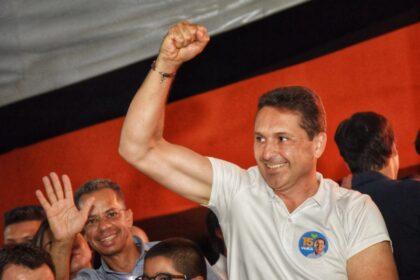 Diário do Estado cita pesquisa realizada pela Paraná Pesquisas em Aparecida de Goiânia.