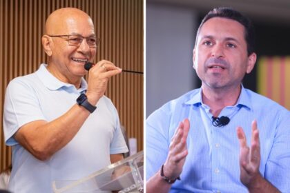 Tribuna do Planalto cita pesquisa realizada pela Paraná Pesquisas em Aparecida de Goiânia.