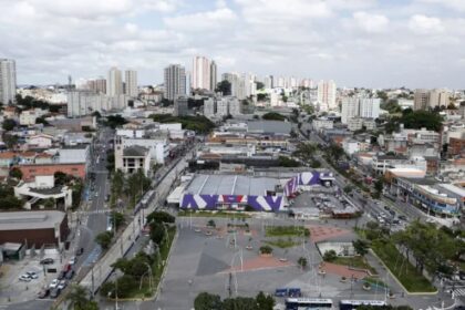 Band cita pesquisa realizada pela Paraná Pesquisas em Diadema.