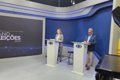 Band cita pesquisa realizada pela Paraná Pesquisas em Porto Alegre.