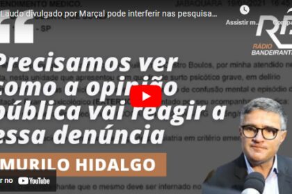 Band cita pesquisa realizada pela Paraná Pesquisas em São Paulo.