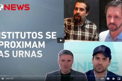 Jovem Pan News cita pesquisa realizada pela Paraná Pesquisas em São Paulo.
