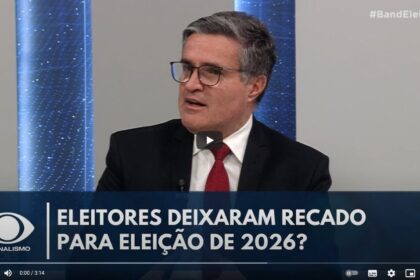 Band cita pesquisa realizada pela Paraná Pesquisas.