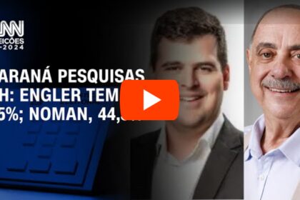 CNN Brasil cita pesquisa realizada pela Paraná Pesquisas em Belo Horizonte.