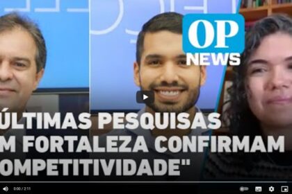O Povo cita pesquisa realizada pela Paraná Pesquisas em Fortaleza.