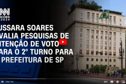 CNN Brasil cita pesquisa realizada pela Paraná Pesquisas em São Paulo.