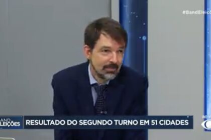 Band cita pesquisa realizada pela Paraná Pesquisas em São Paulo.