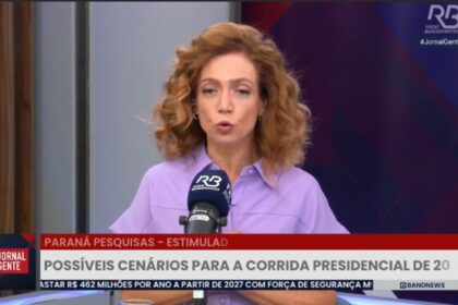 Rádio Bandeirantes cita pesquisa realizada pela Paraná Pesquisas.