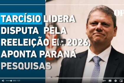 O Povo cita pesquisa realizada pela Paraná Pesquisas no Estado de São Paulo.