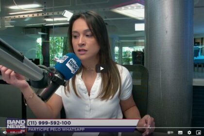 Rádio Band News FM cita pesquisa realizada pela Paraná Pesquisas.