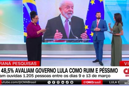 CNN Brasil cita pesquisa realizada pela Paraná Pesquisas no Estado de São Paulo.