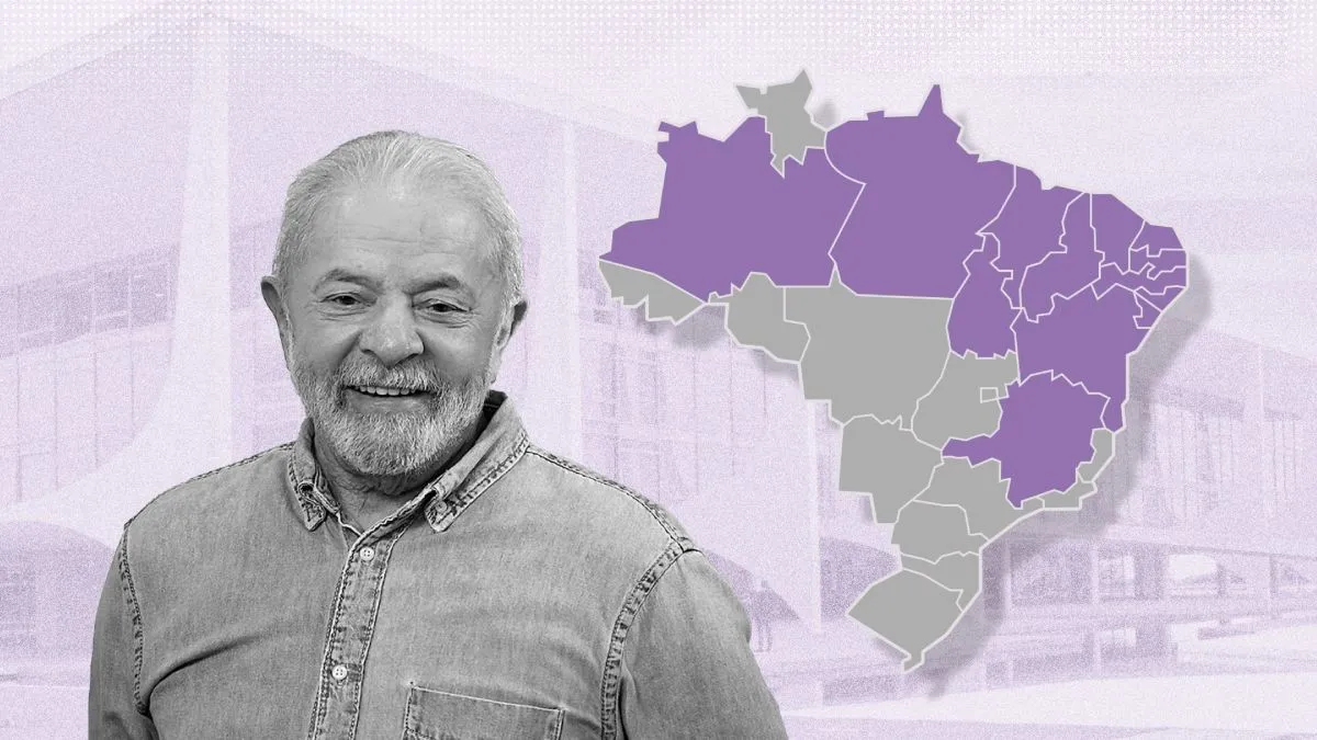 lula mapa segundo turno 2022