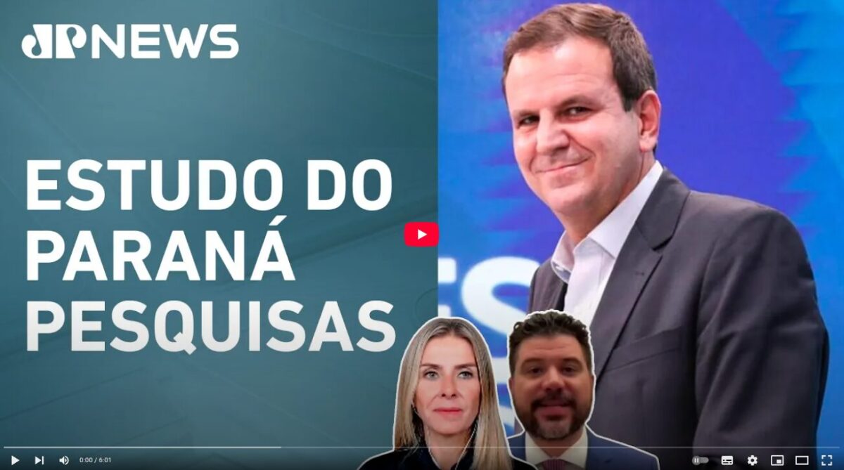 Jovem Pan News cita pesquisa realizada pela Paraná Pesquisas no Estado do Rio de Janeiro. 1 Jovem Pan News cita pesquisa realizada pela Paraná Pesquisas no Estado do Rio de Janeiro.