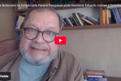 Blog do Luiz Armando Costa cita pesquisa realizada pela Paraná Pesquisas no Estado do Tocantins.