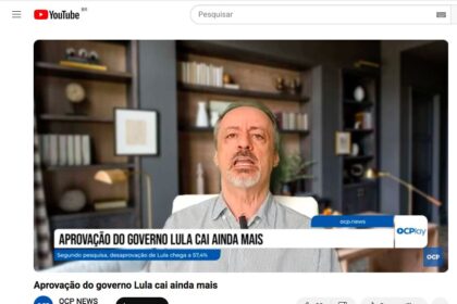 OCP News cita pesquisa realizada pela Paraná Pesquisas.