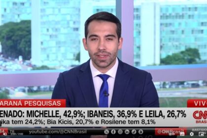 CNN Brasil cita pesquisa realizada pela Paraná Pesquisas no Distrito Federal.