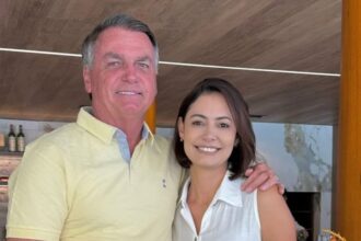 eca5b8a8 jair bolsonaro e michelle bolsonaro foto intagram michellebolsonaro