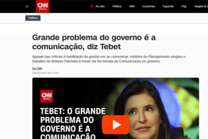CNN Brasil cita pesquisa realizada pela Paraná Pesquisas no Estado de São Paulo.