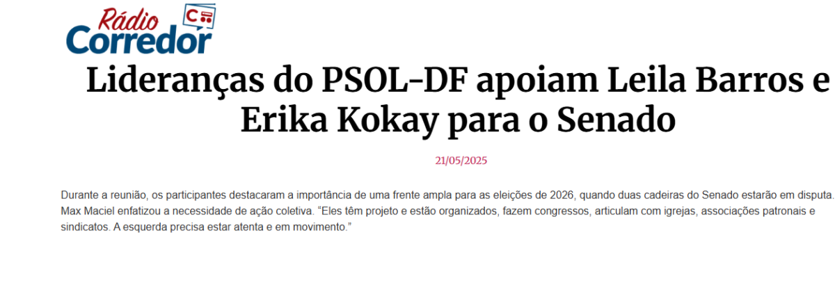Rádio Corredor cita pesquisa realizada pela Paraná Pesquisas no Estado de Mato Grosso do Sul. 2 Rádio Corredor cita pesquisa realizada pela Paraná Pesquisas no Estado de Mato Grosso do Sul.