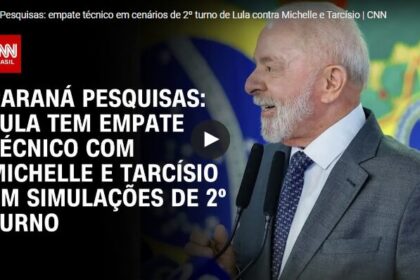 CNN Brasil cita pesquisa realizada pela Paraná Pesquisas.