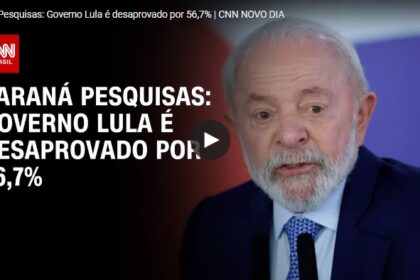 CNN Brasil cita pesquisa realizada pela Paraná Pesquisas.